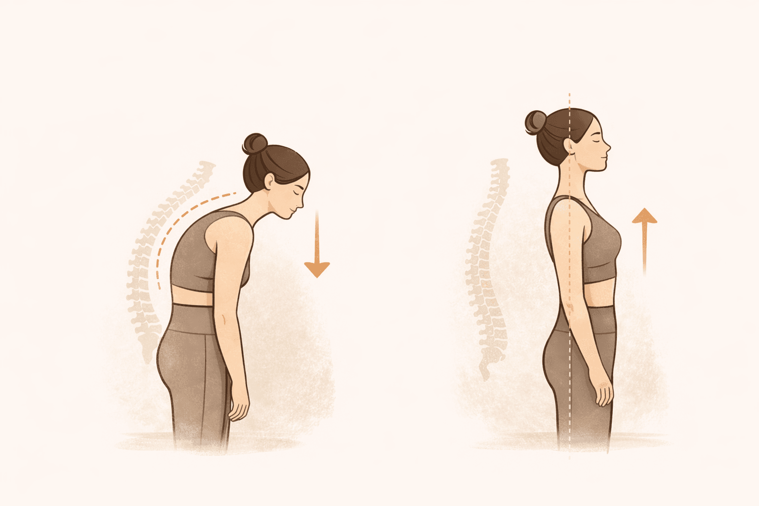 Improved posture through reformer pilates